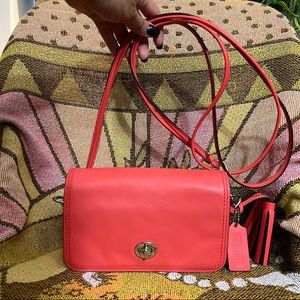 Coach Legacy Penny Leather Crossbody Bag